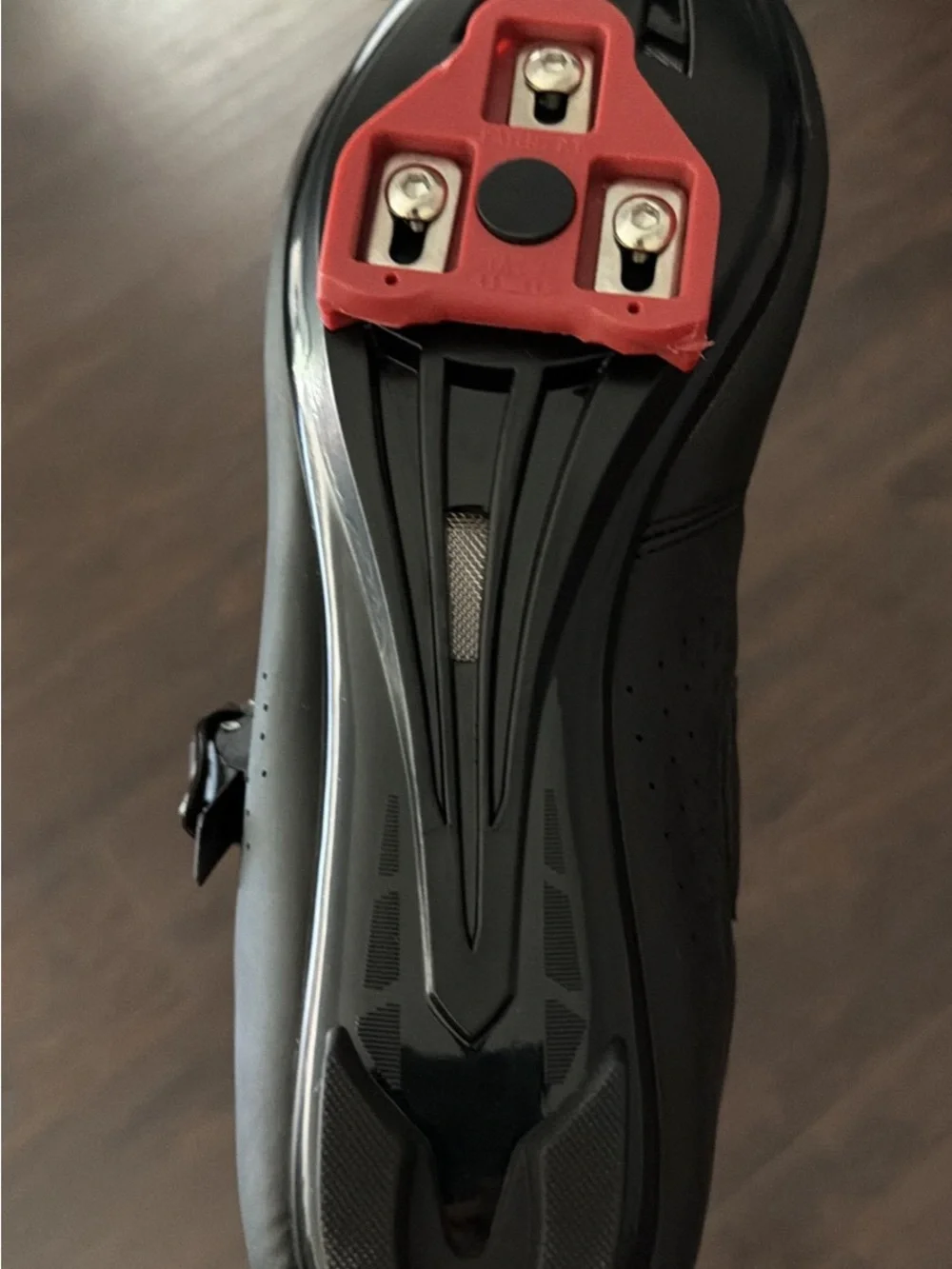 Men's Black Cycling Shoes - Secure Fit